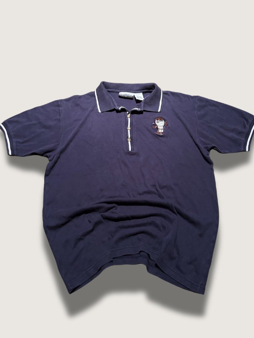 Vintage Warner Bros. (Taz) Polo